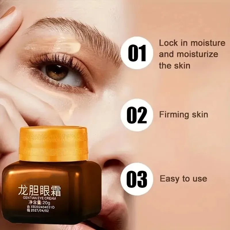 Crema Hidratante Y Reafirmante Para Ojos 2genciana.