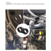 4 Pcs 8AN Hose Separator Clamp Fuel Line Mounting Clamp