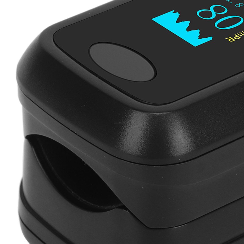 Organic LED Fingertip Pulse Oximeter Blood Oxygen Saturation Monitor With