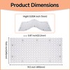 Jeogejin 4PCS Soft LED Backlight Sheet 24V 36W 6000K White,Single