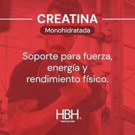 Creatina Monohidratada de Alta Pureza con 5 g por porción, Apoyo a la Función Física y Disponibilidad Energética, Sin Sabor, 500 g, 100 porciones