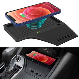 CarQiWireless Wireless Charger for Nissan Sentra B18 2020 2021 Accessories Center Console Wireless Charging Pad Mat for Women Girls Men
