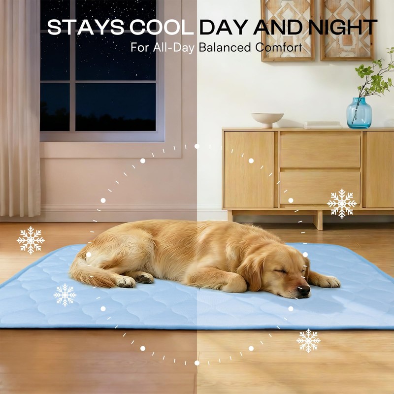 Luciphia Waterproof Cooling Mat for Dogs Couch Cover Q-MAX>0.5, Leakproof