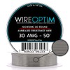 WIREOPTIM - 30 AWG - Nichrome 80 Resistance Wire -