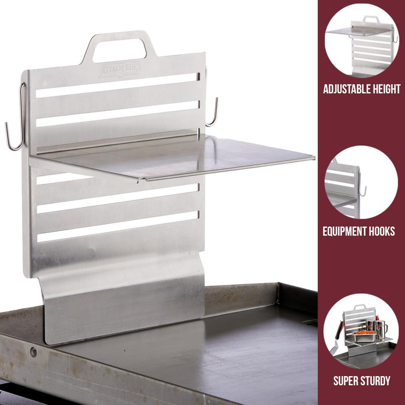 Chef Master Steam Pan Insert & Adjustable Griddle Shelf Set