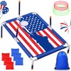 Leitee 4th of July 2 in 1 Bean Bags Toss