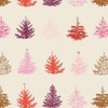Art Gallery Christmas Time Joy, Trees Art Gallery Christmas Fabric by the 1/2 yard