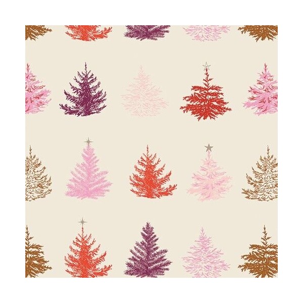 Art Gallery Christmas Time Joy, Trees Art Gallery Christmas Fabric