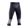 X-Bionic Energizer 4.0, Pantaloni Funzionali 3/4 Uomo, Opal Black/Arctic White,