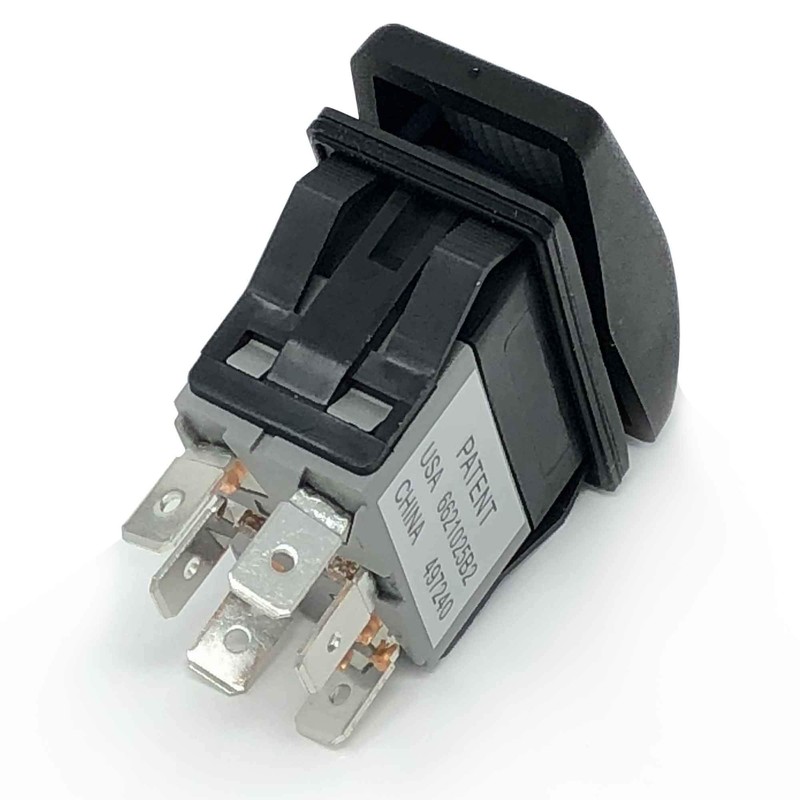 Five Oceans FO4154 On-Off-On Rocker Switch 6 Pins