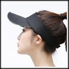 White Fang CA527 Women's Visor, Sun Visor, Plain, Brim Line,