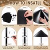Shimeyao 19 Inch Squirrel Baffle and Squirrel Barrier Spring Device
