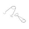GRIRIW 2Pcs Stainless Steel Bottle Hanger Fish Mouth Spreaders Durable