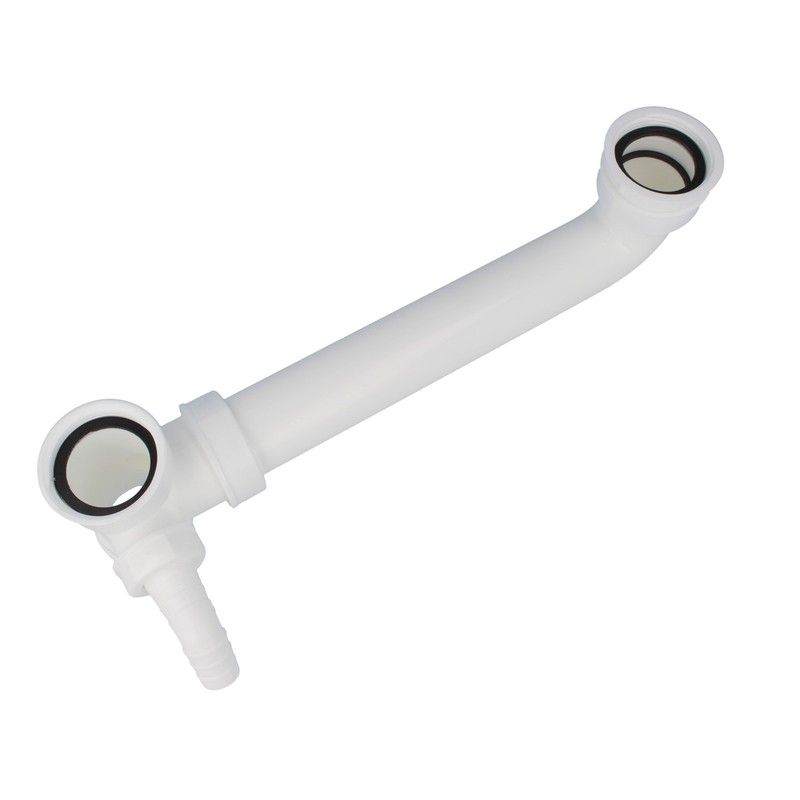 Tecuro Drain Connection with Appliance Drain for Double Sink Kitchen