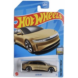 Hot Wheels Lucid Air, Factory Fresh 1/5 [Gold] 97/250