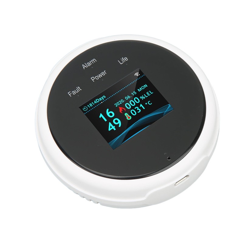 Smart Gas Leak Detector Highly Sensitive Combustible Gas Alarm WiFi