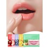 10PC Fruit Moisturizing Lip Mask, Crystal Collagen Lip Mask, Lip