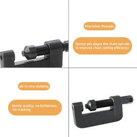 TRKIMAL 13 Pcs Motorcycle Chain Breaker Set,Universal Moto Bike Chain Breaker Splitter Link Riveter Repair Tool,Chain Breaker Chain Cutter Breaker Separator, Riveter Chain Breaker Splitter