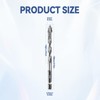 Eccentric Four Flute Saw Tooth Drill Bit Four Flute Serrated