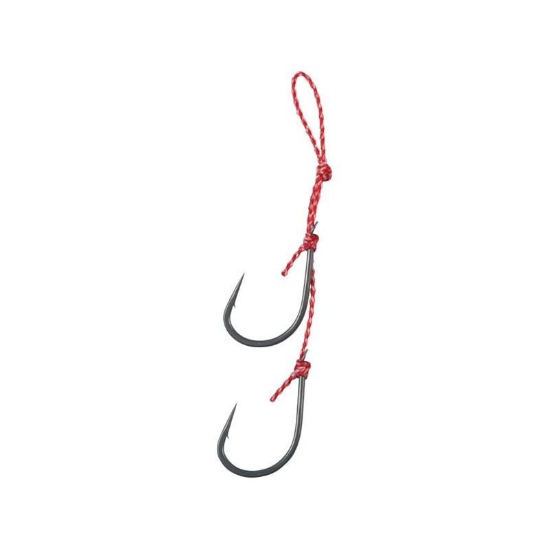 Gamakatsu saber point hooking master with yarn (short Harris). F129-L