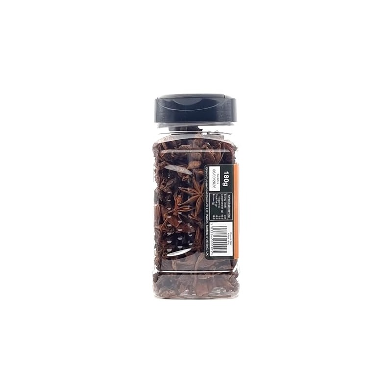 Organic Star Anise | 180g | Certified Organic Whole Star