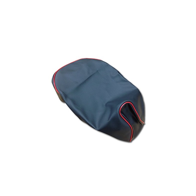 アルバ(ALBA) 国産カスタムシートカバー 張り替えタイプ ライブディオZX(AF35) 黒エンボス/赤パイピング HCH1007-C10P40