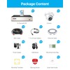 ZOSI 3K Lite 8CH Home Security Camera System, 4X 2MP