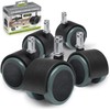 Rodines de hule protectores para piso Slipstick CB680 2" (set