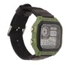 Digital Sport Watch Canvas Strap Luminous Waterproof Retro Sport Watch
