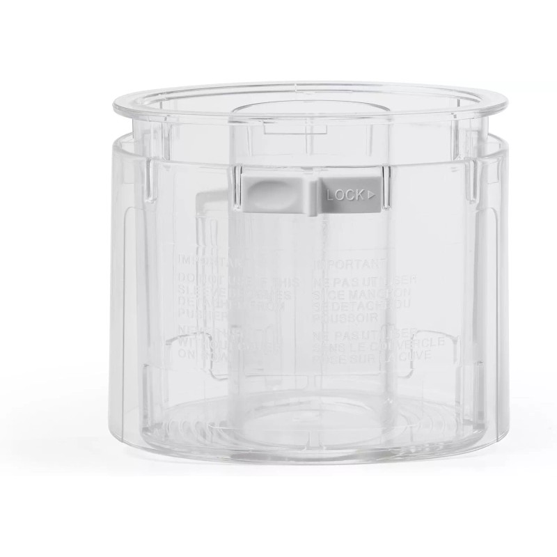 MRX SOLUTIONS Large Pusher/Sleeve Assembly Replacement for Cuisinart DLC-018BGTX DLC-018BGTX-1