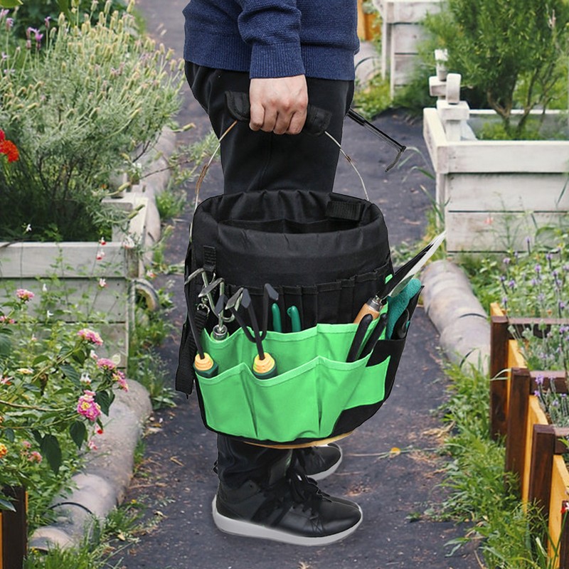 Gardening Tools Organizer 42 Pocket Gardening Tools Storage Bag Insert