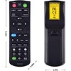 RCP01051 Remote Control Replacement Compatible with ViewSonic Projector PJD5255 PJD5253