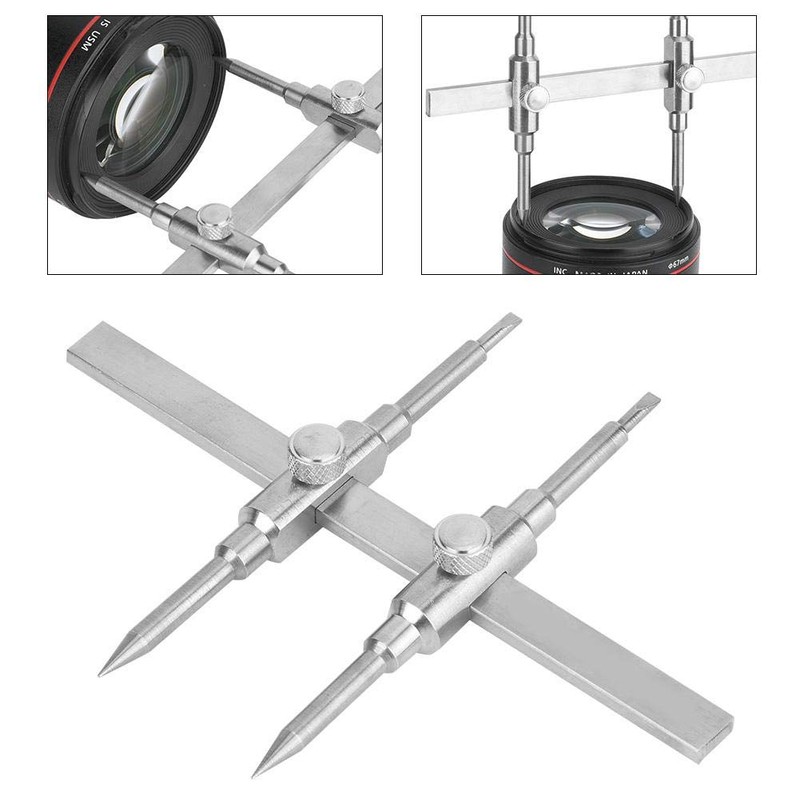 Camera Lens Repair Spanner, Dual Tip Lens Repair Wrench Stainless