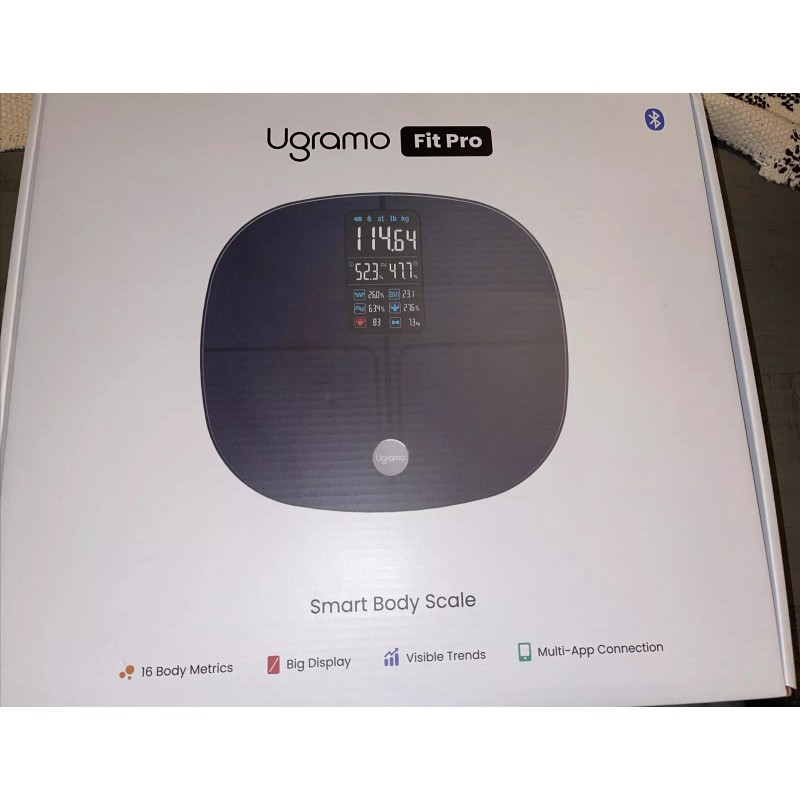 Ugramo FIT PRO Smart Body Scale Bluetooth 16 Body Metrics