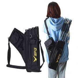 Archery Arrow Quiver and Storage Bag Black