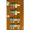 Simple Houseware Spice Gripper Clips Strips Cabinet Holder - 4