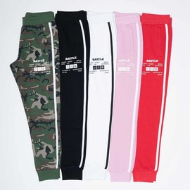 Battle Sports Sideline Joggers for Men - Sweatpants with Drawstring Closure and Zipper Pockets, Lightweight Men’s Workout Pants - Adult & Youth Sizes - Red M