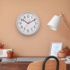 La Crosse 404-3025W 10-inch Basics Quartz Analog Wall Clock -