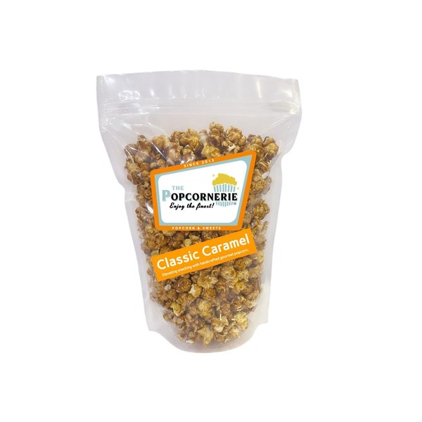 The Popcornerie Caramel | Gourmet Popcorn | Size Bag