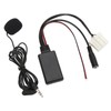Bluetooth5.0 AUX IN Cable Adapter ISO Handsfree Microphone Replacement for