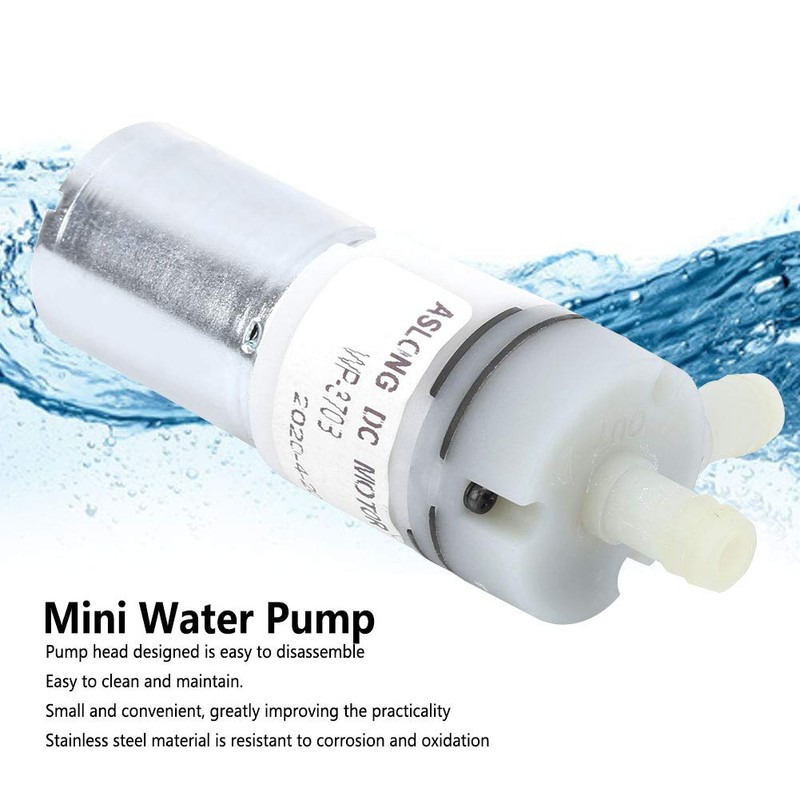 Mini, Portable DC 12V Water Self Priming Diaphragm Micro Household