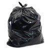 Plasticplace 12-16 Gallon Trash Bags, 1.0 Mil, Black Tall Garbage