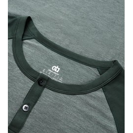 DAVID ARCHY Men's Pajamas Set Summer Cooling Loungewear Ultra-Soft Pjs Ligtweight Short Sleeves Shirts and Shorts Sleep Sets (M, Army Green)