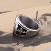 St Michael The Archangel Catholic Medal Stainless Steel Amulet Ring,