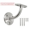Stainless Steel 316 Grade Wall Mount Handrail Bracket for Round