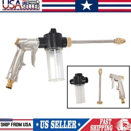realtop3 High Pressure Power Washer Water Spray Gun Nozzle Wand Car Wash Tool
