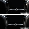 nuoozy Compatible with Carbon Fiber Center Console Panel Cover Trim