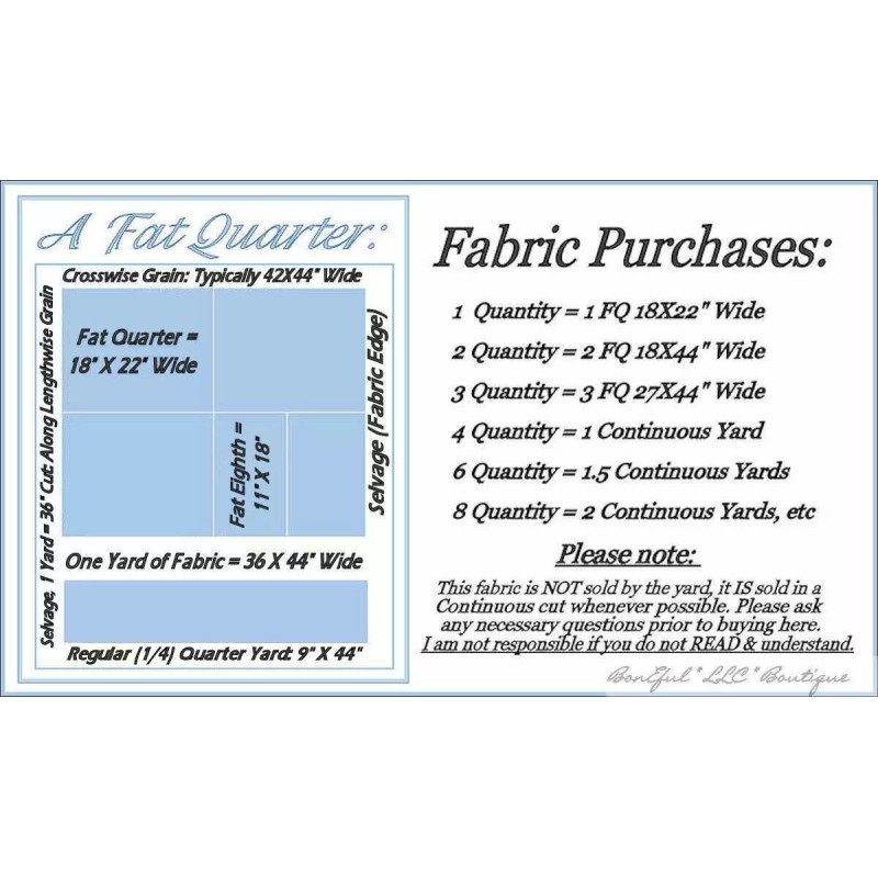 Springs Creative Products BonEful Fabric FQ Cotton Quilt Blue Red