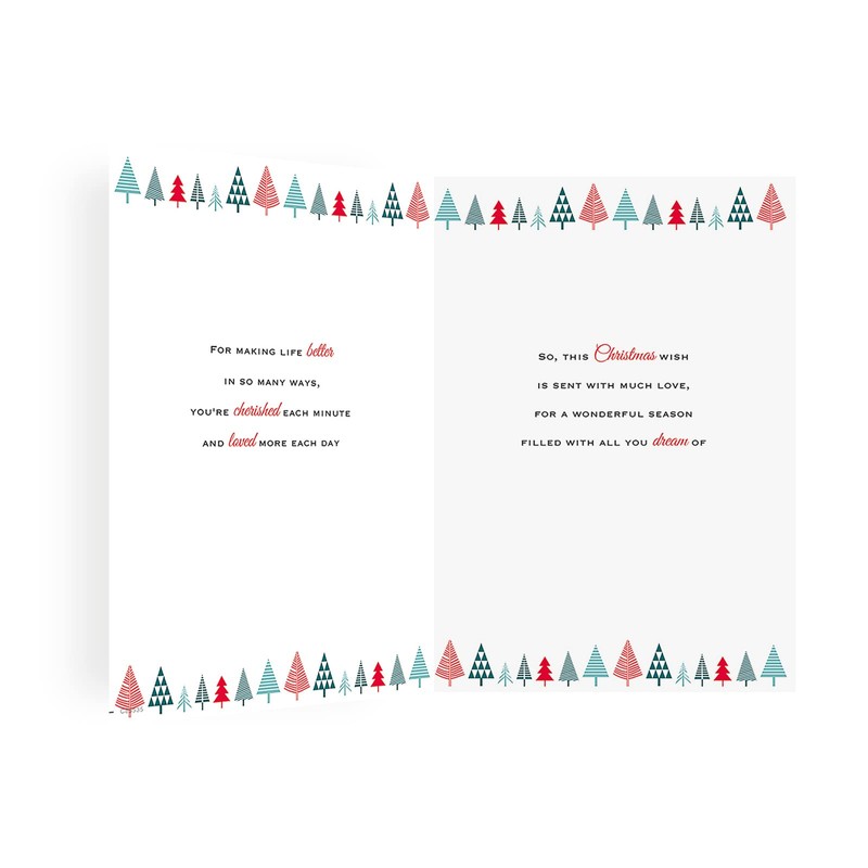 Regal Publishing C85554 Sentiment Christmas Card Mum & Dad -