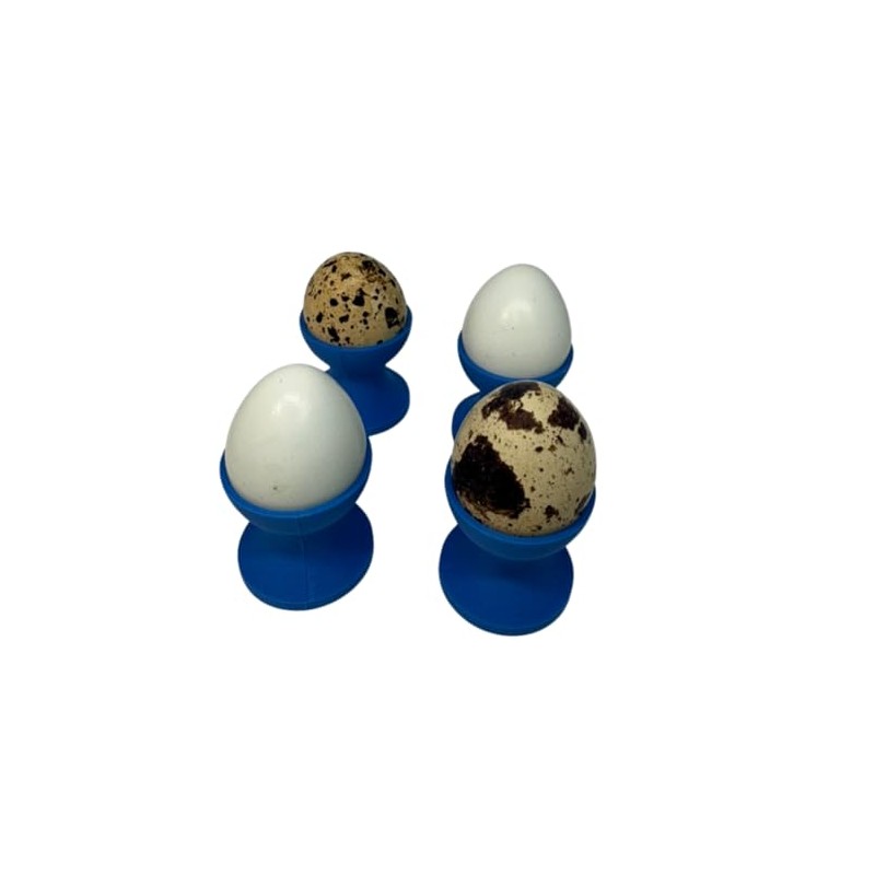 Undique Mini Egg Cup Set, Quail Egg Holders, Set of